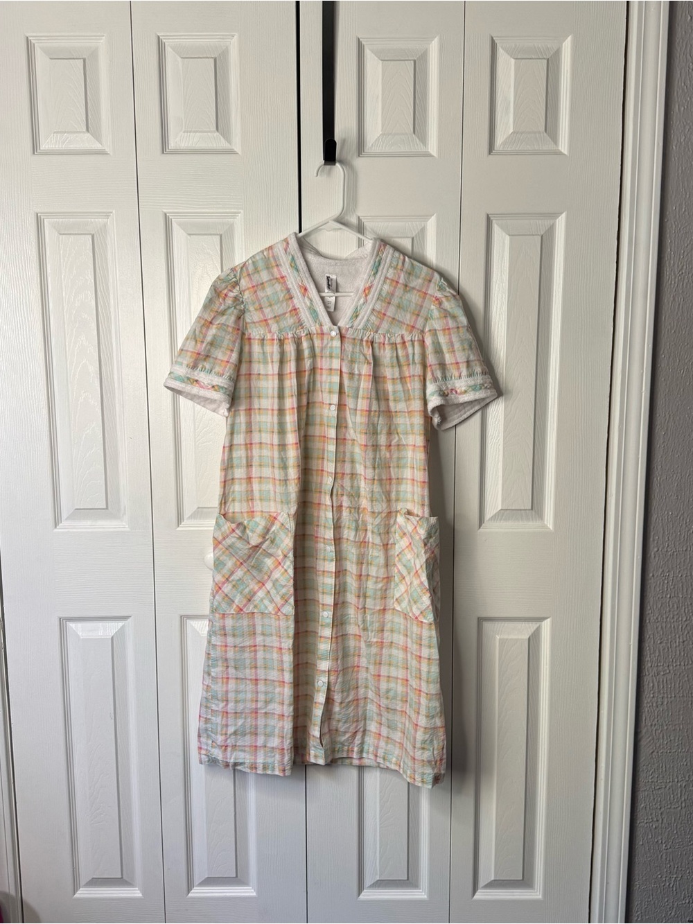 White Stag women’s Plaid nightgown in Multicolor Size Small